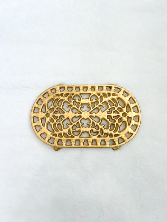 Golden Hearth Trivet