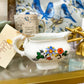 Kalocsa Porcelain Creamer Floral Creamer Dish