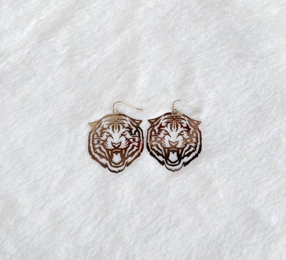 Bobcat/ Bearcat Mascot Earrings