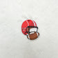 Patch- Red Football Helmet