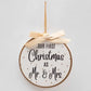 Our First Christmas as Mr. & Mrs. Ornament