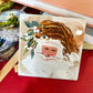 GA Gold Santa Coaster