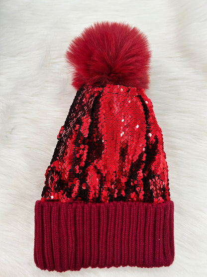 Sequin Beanie