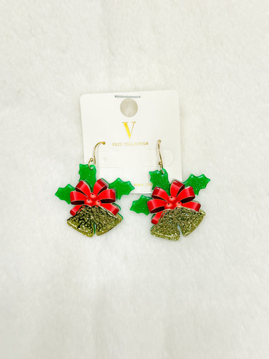 Sing Joy Christmas Bells Earrings