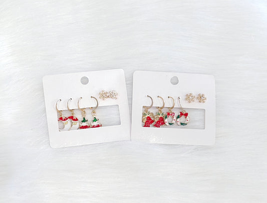 Assorted Christmas Earrings