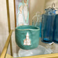 4oz Tiffany Blue Chapel Pottery Candle -Lavish