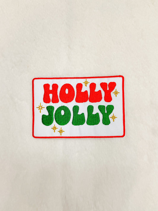Patch- Small Holly Jolly