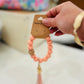 Rubber Bead Keychain