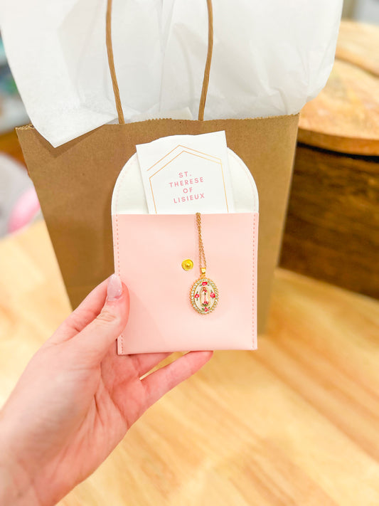 Harleigh Leonards St. Therese of Lisieux Necklace