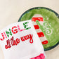Jingle All The Way Towel and Plate Set