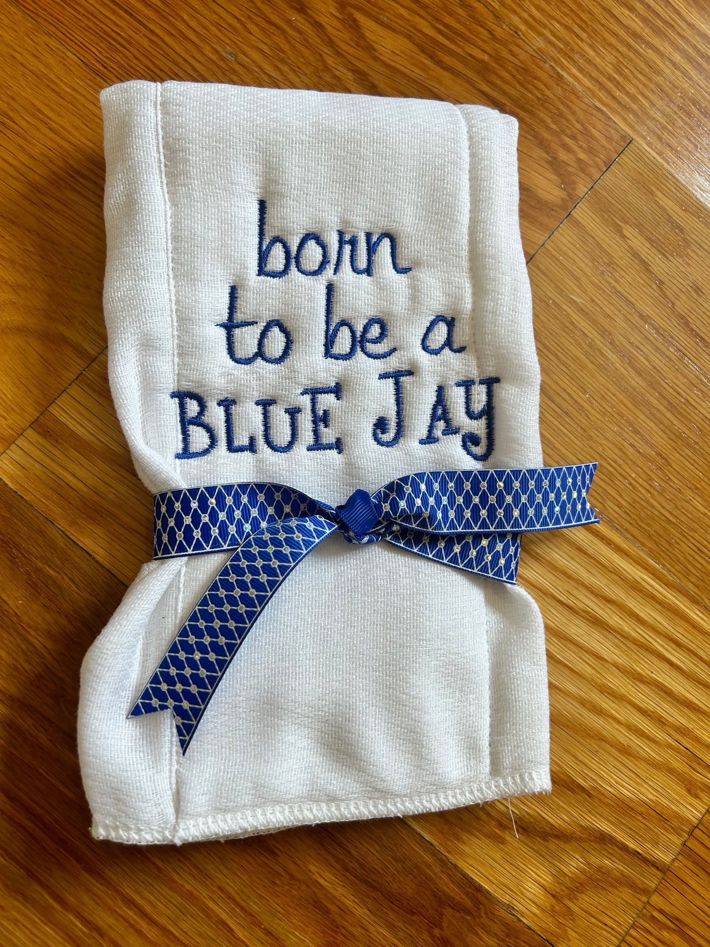 Born To Be Burp Cloth