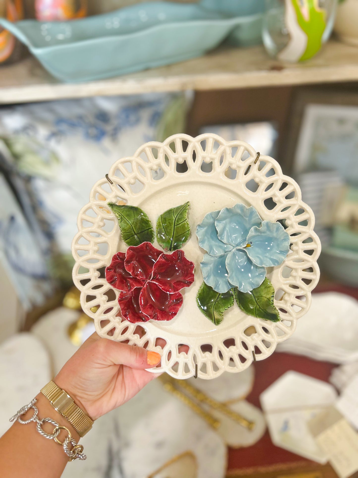 The Garden Trellis Plate