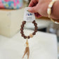 Rubber Bead Keychain