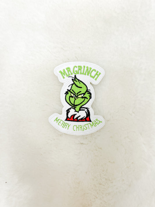 Patch-Mr. Grinch Merry Christmas