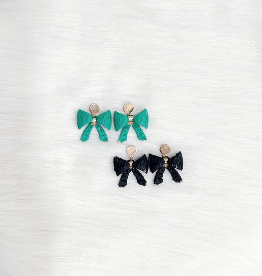 Game Day Bow Earrings