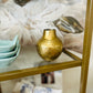 Hammered Aluminum Vases