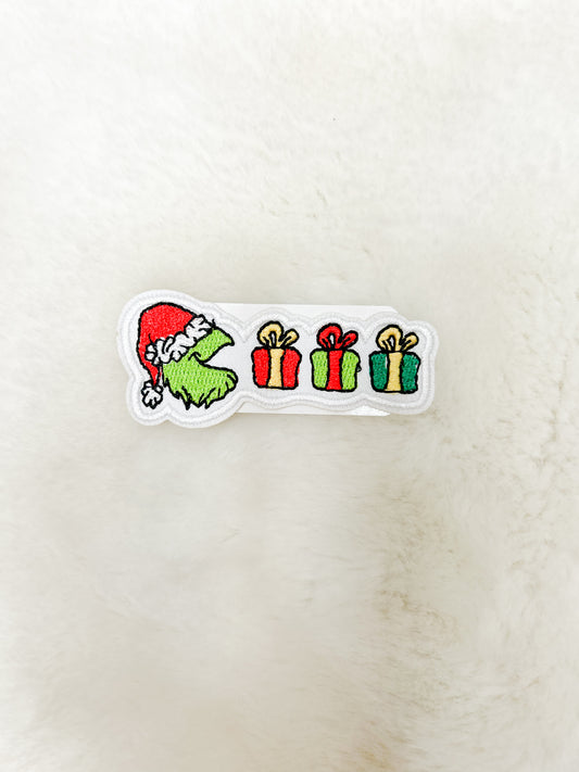 Patch-Grinch Pacman with Presents