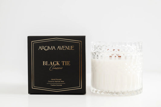 Aroma Avenue Black Tie 13oz Candle
