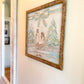 Bow Nativity Framed Art 24x24