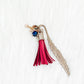 Feather Tassel Bookmark