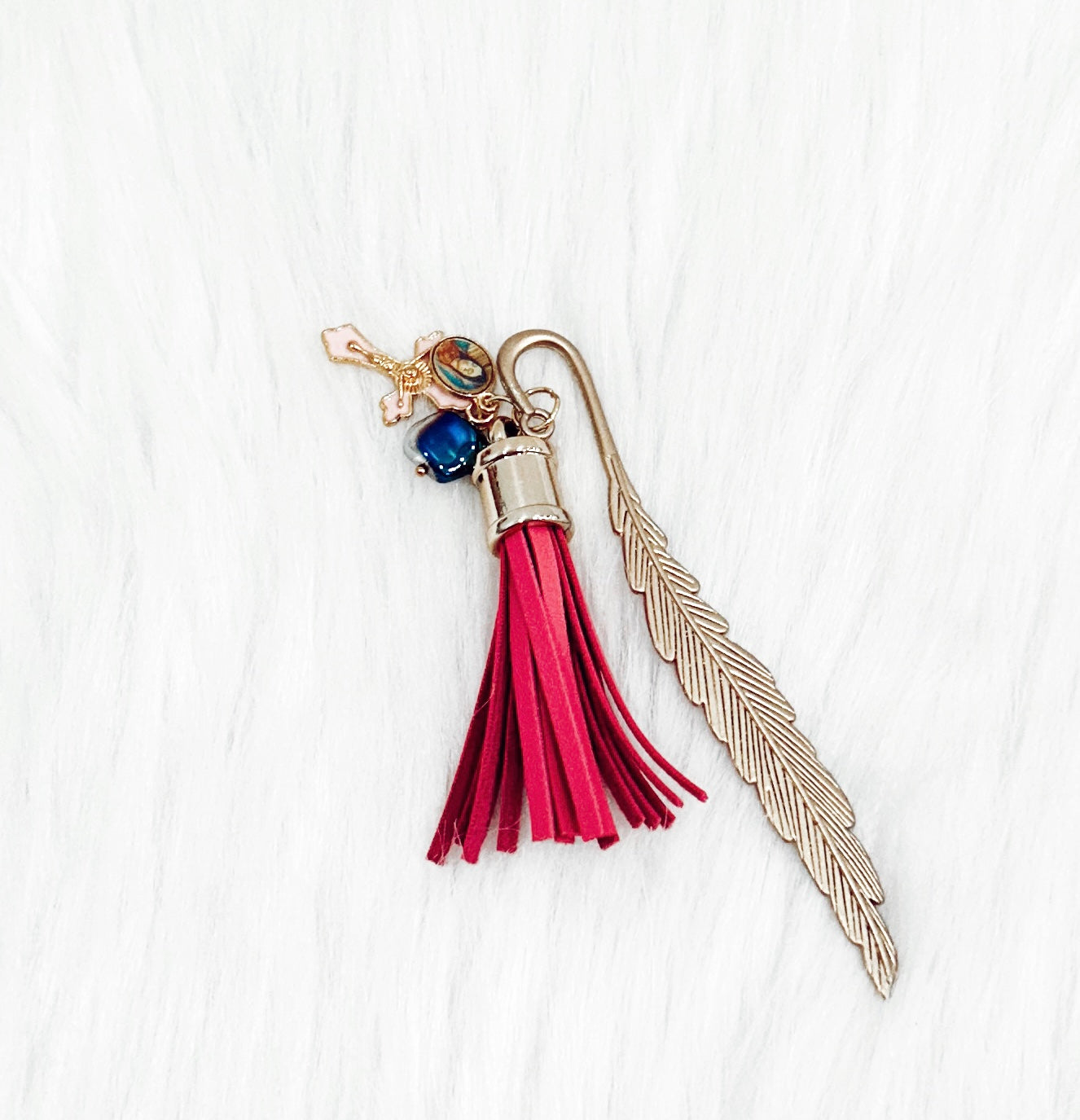 Feather Tassel Bookmark