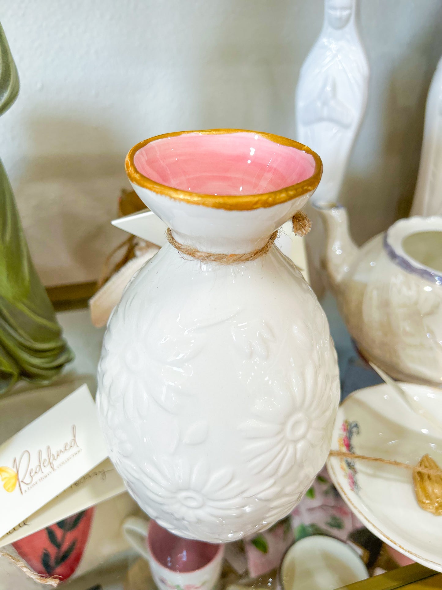 Blushing Bloom Vase