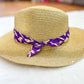 Gold LSU Fedora Hat