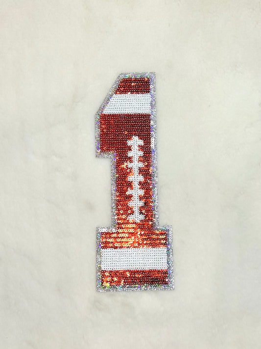 Patch- Football Number 1
