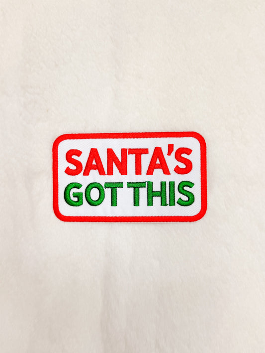 Patch- Santa's Got This