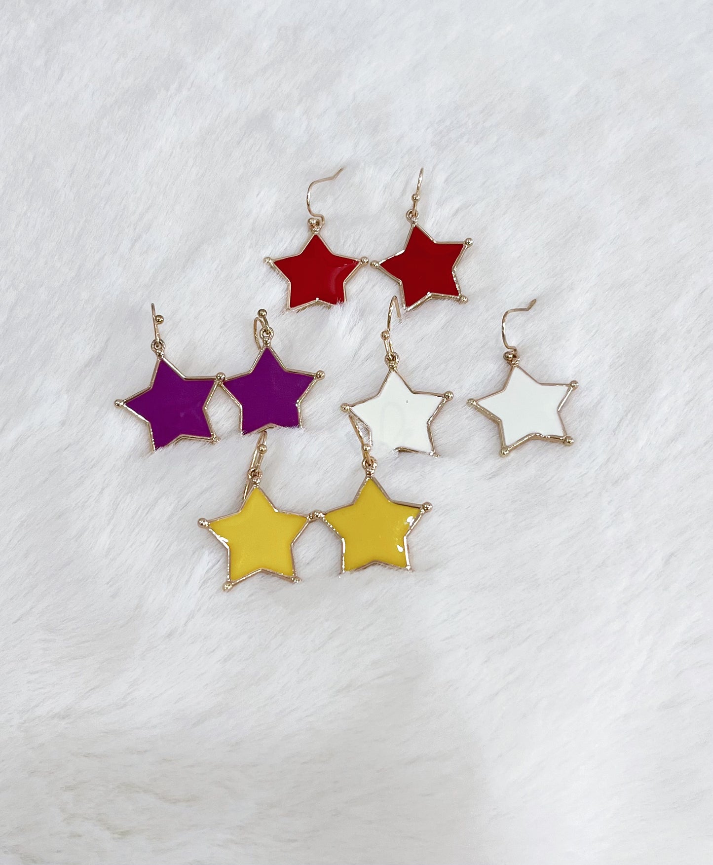 Star Dangle Earrings