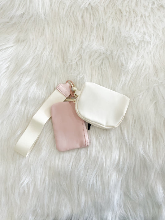 Double Pouch Key Chain