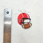 Patch- Red Football Helmet