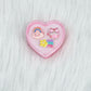Heart Box Cute Character Kids Ring Set