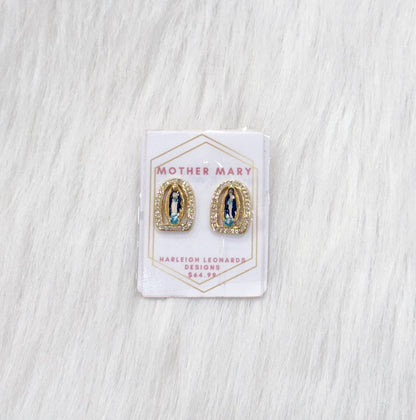 Harleigh Leonards Mother Mary Earrings