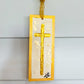 Mini Cross Wood Panel Ornament
