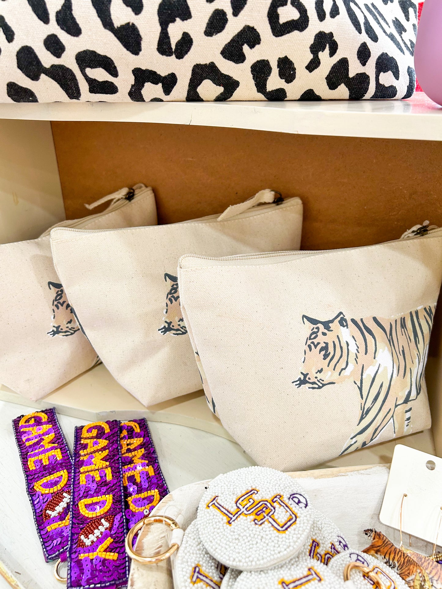 Tiger Love Cosmetic Bag