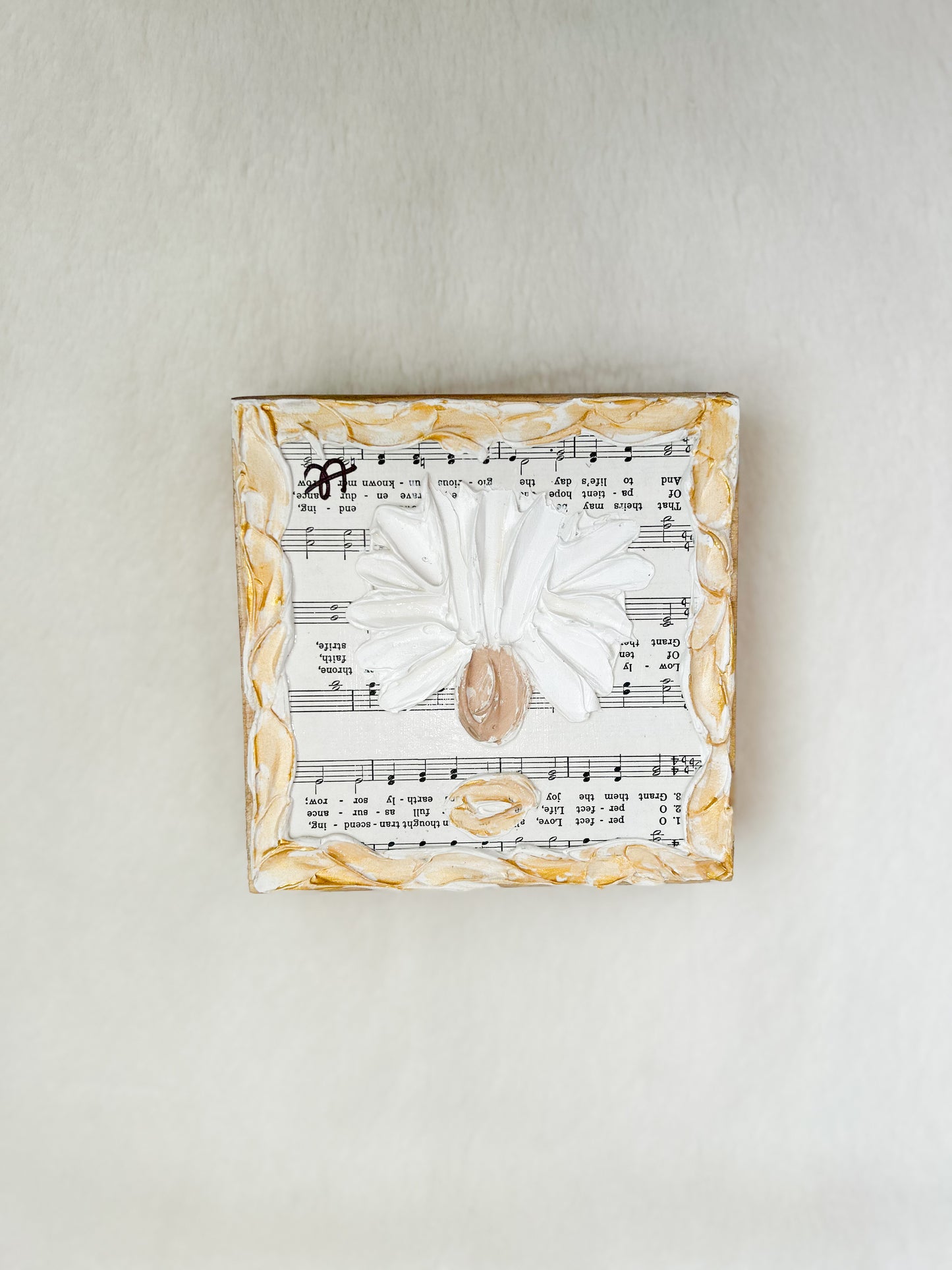 Musical Angel Wood Block