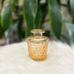 Vintage Amber Bud Vase