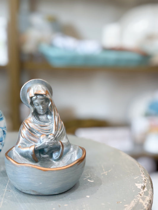 A Mother’s Grace Trinket Dish- Blue