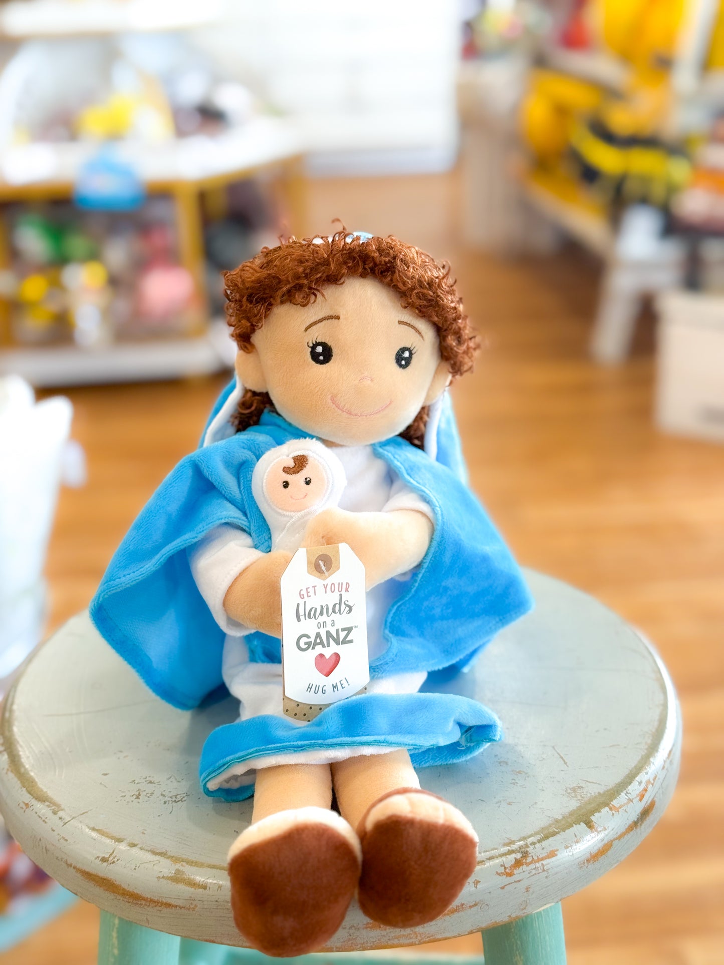 15" Plush Mary with Baby Jesus Doll- Catholic Jesus Doll