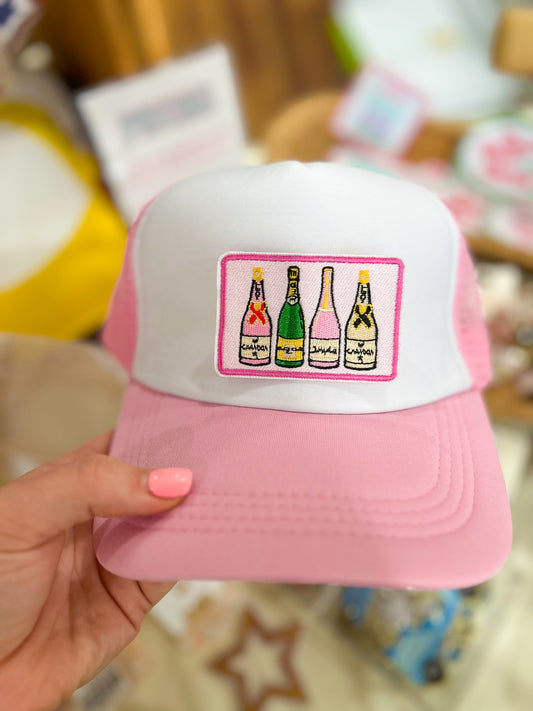Patch- Champagne Bottles