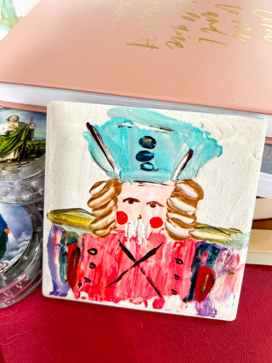 GA Pink Nutcracker Coaster