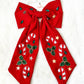 Christmas Glamour Hair Bow