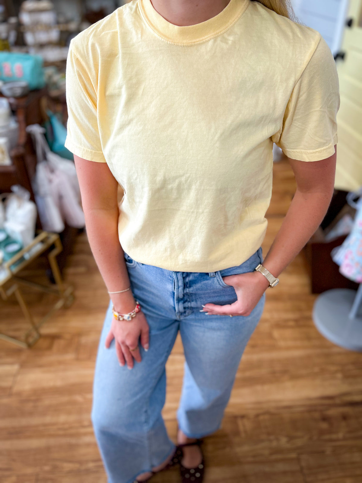 Butter- Basic Fit T-Shirt Comfort Colors