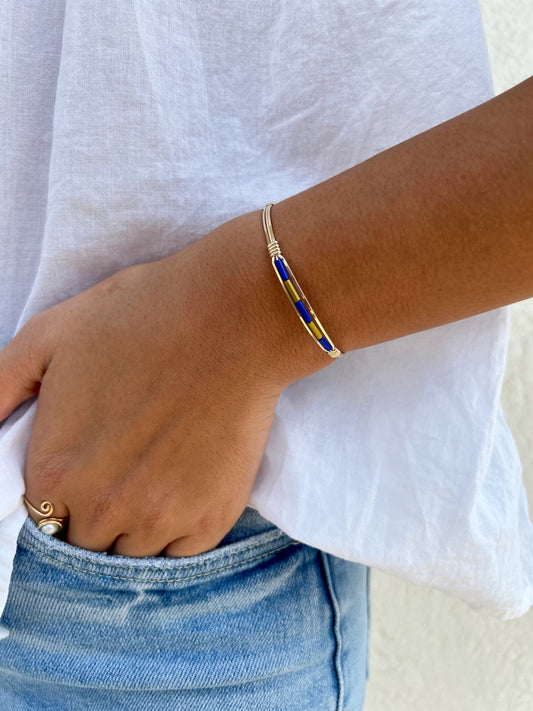 Spirit Bracelet Blue & Gold