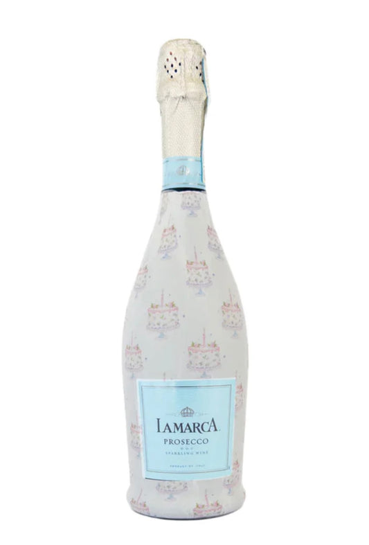Beau Bottles Grandmillenial Pastel Birthday Cakes- La Marca Edition Champagne Bottle Wrap