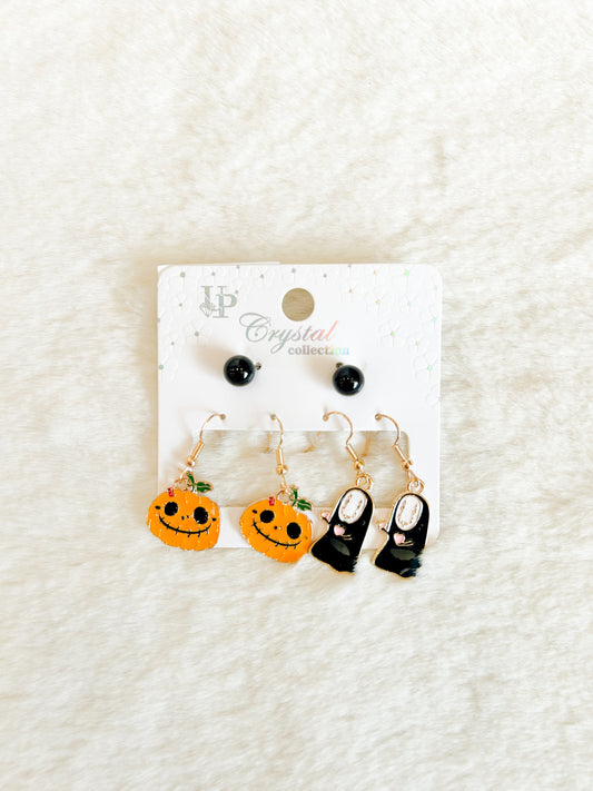 Pumpkin Earring Set