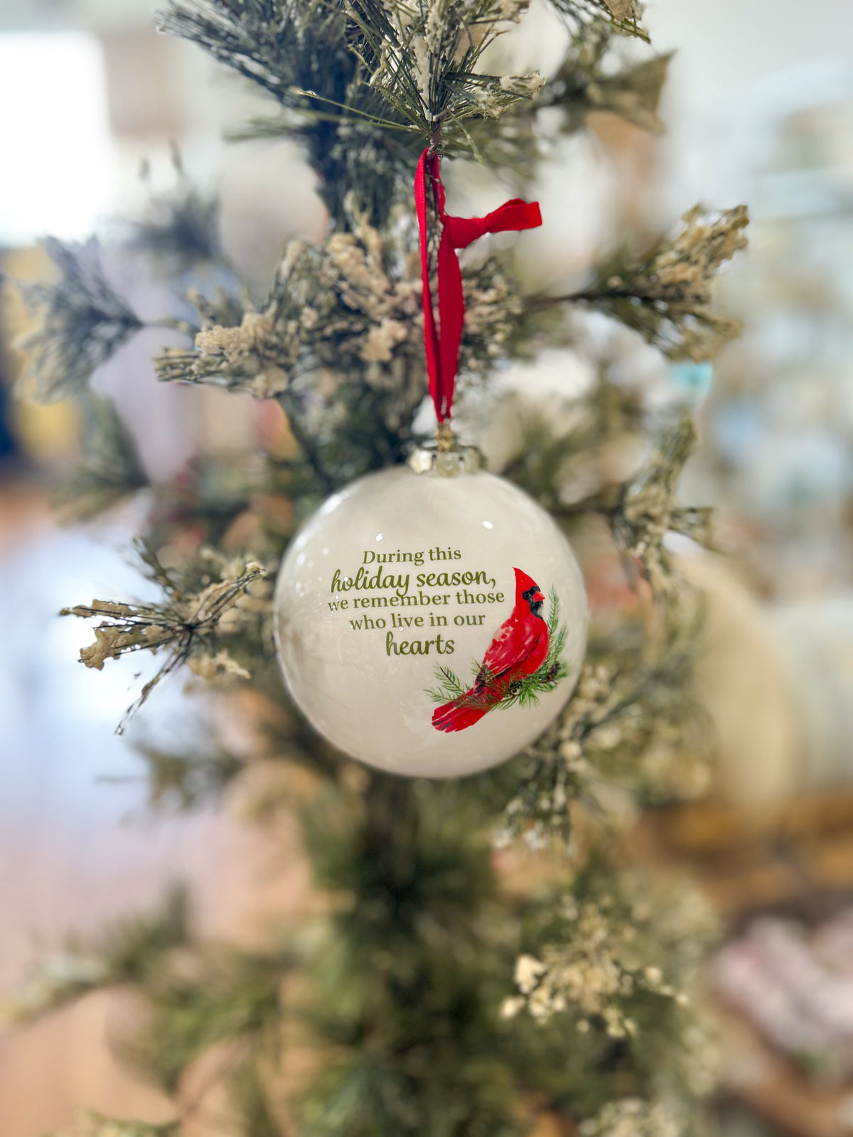 Cardinal Rembrance Ornament