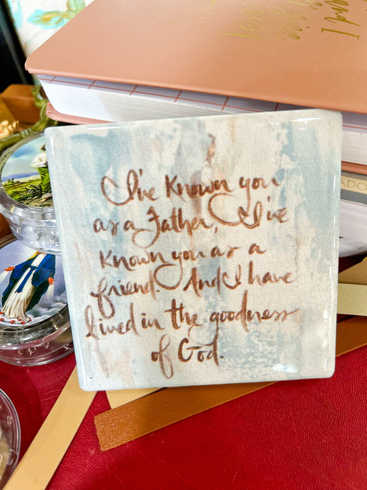 GA I've Known you Coaster