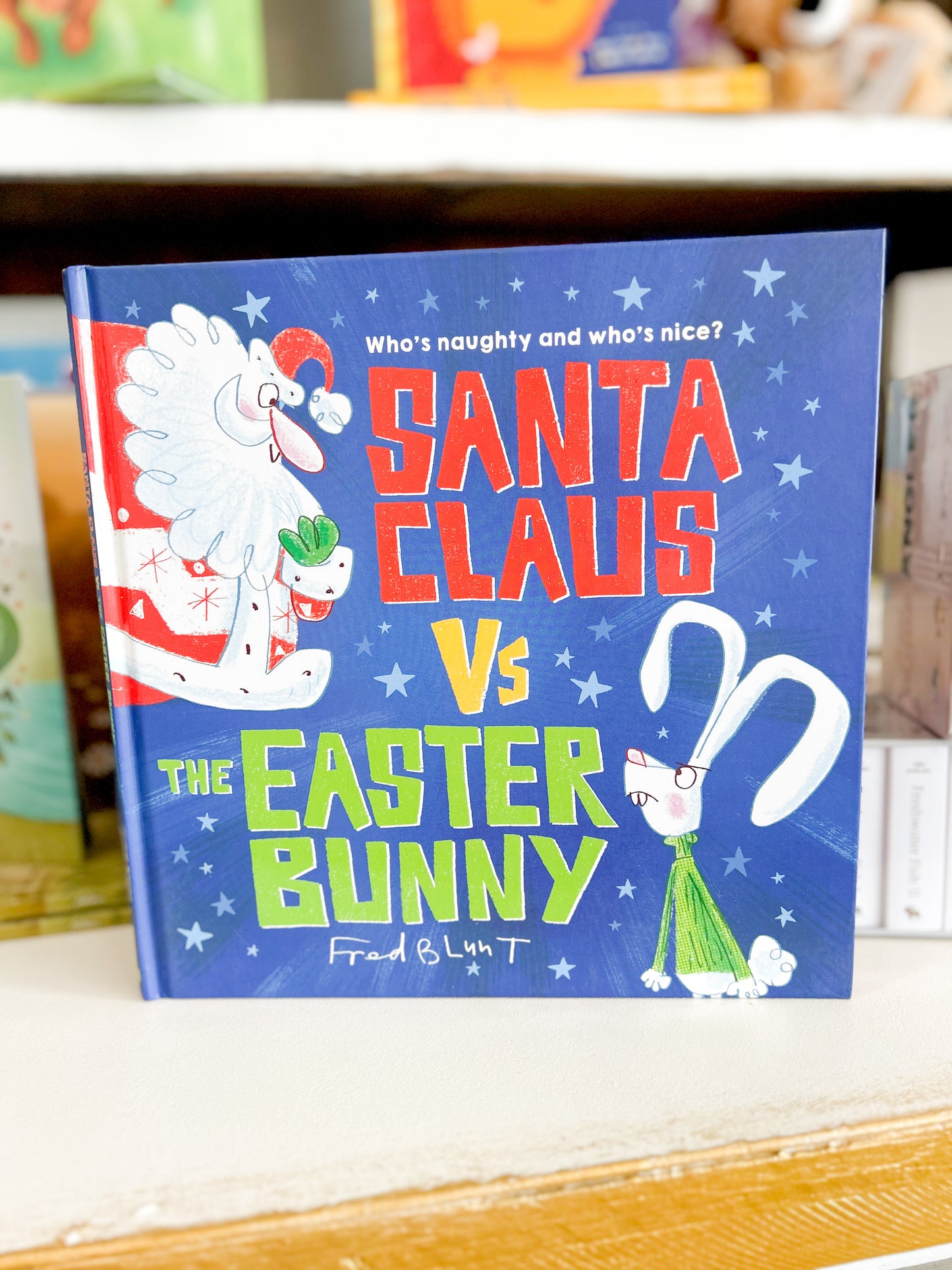 Santa Claus vs Easter Bunny